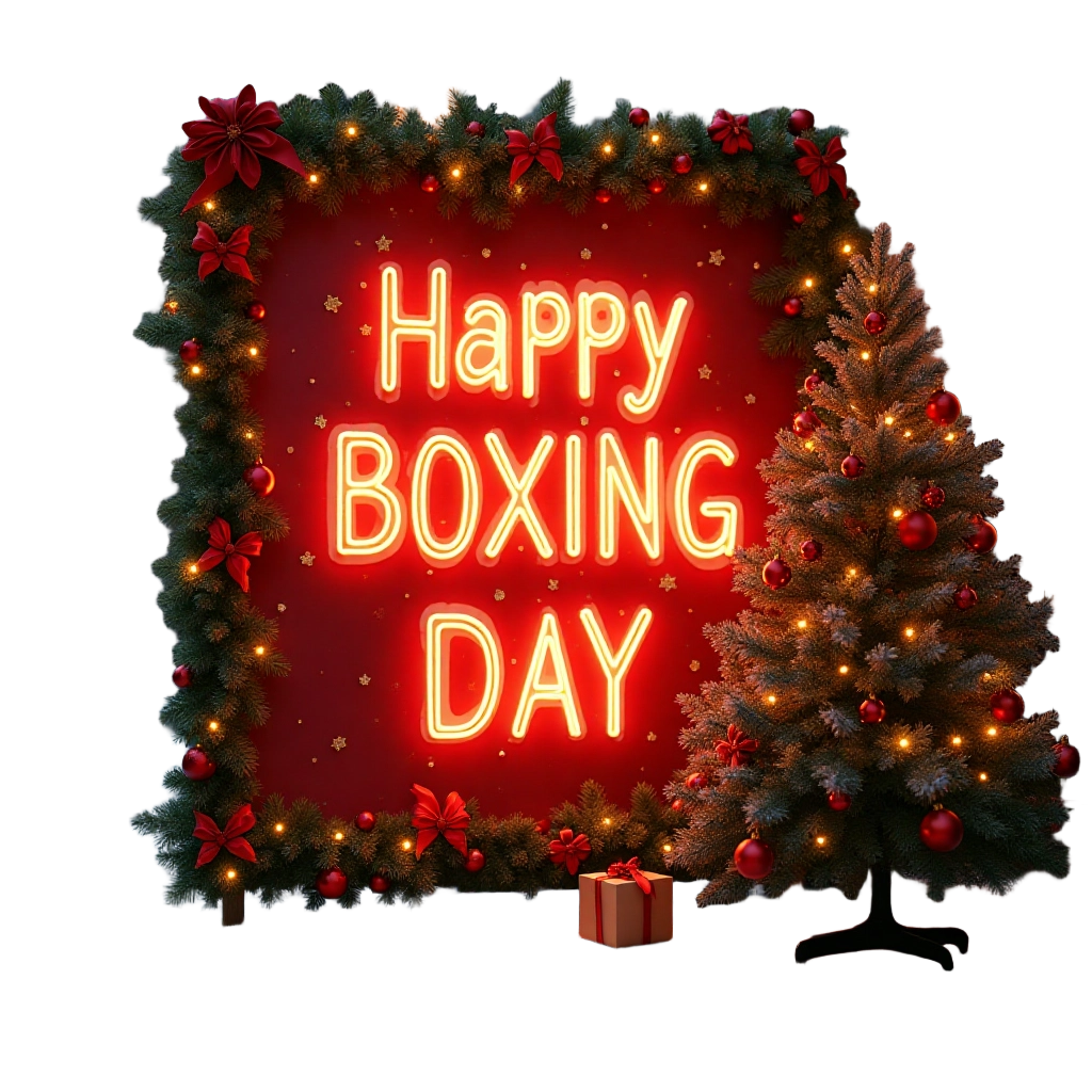 Happy Boxing Day Celebration